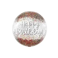 Orbz&reg; 16" Happy Birthday Sequins Foil Balloon