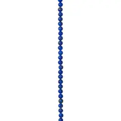 Blue Reconstituted Lapis Round Beads, 4mm by Bead Landing&trade;