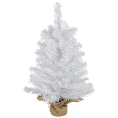 2ft. Unlit Balsam Pine Burlap Base Artificial Christmas Tree