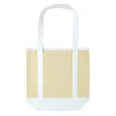 Large Cotton Canvas Tote by Make Market&reg; White/Natural