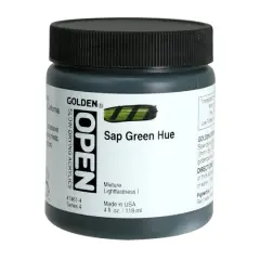 Golden&reg; OPEN Acrylics, 4oz. Sap Green Hue