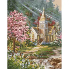 Diamond Dotz&reg; Advanced Be Still Spring Diamond Painting Kit