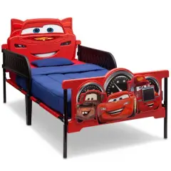 Cars Plastic 3D Twin Bed
