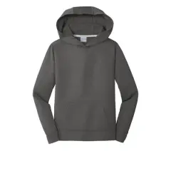 Port & Company&reg; Youth Performance Fleece Pullover Hooded Sweatshirt Charcoal
