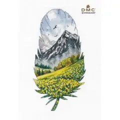 Oven Mountain Landscape-1 Cross Stitch Kit