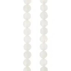 White Quartzite Round Beads, 8mm by Bead Landing&trade;