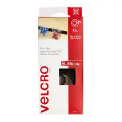 VELCRO&reg; Brand Sticky Back Tape, 5ft. Black