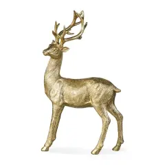 Glitzhome&reg; 16.25" Standing Reindeer Table D&eacute;cor
