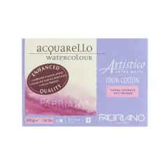 Fabriano&reg; Artistico Extra White Hot Press Watercolor Block