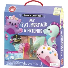 Klutz&reg; Jr. My Cat Mermaid & Friends Book & Craft Kit