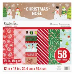 12" x 12" Christmas Paper Pad by Recollections&trade;