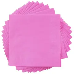 JAM Paper Medium Lunch Napkins, 100ct. Pink