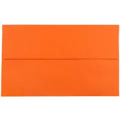 JAM Paper A10 Orange Invitation Envelopes