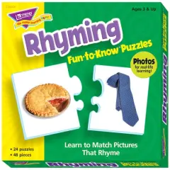 Trend Enterprises&reg; Rhyming Fun-to-Know Puzzles