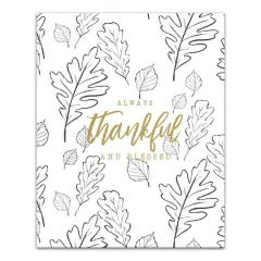 Always Thankful & Blessed Canvas Wall Art
