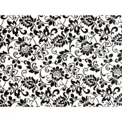 Fablon Black & White Damask Adhesive Film, 2ct.
