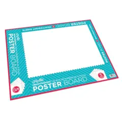 Pacon&reg; UCreate&reg; White 22" x 28" Poster Board, 12 Packs of 5