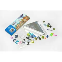 Wizardi Vibrant Peonies Diamond Painting Kit