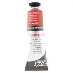 Daler-Rowney&reg; Georgian Oil Colour, 38mL 515 Crimson Alizarin