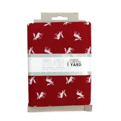 Emma & Mila&reg; Hudson Collection Moose Precut Cotton Fabric, 4ct.