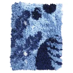 Leisure Arts&reg; Ocean Floor Latch Hook Kit