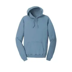 Port & Company&reg; Beach Wash Garment-Dyed Pullover Hooded Adult Sweatshirt Mist
