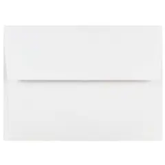 JAM Paper 4.75" x 6.5" White Invitation Envelopes