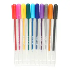 10 Color Glitter Gel Pens by Artist's Loft&reg;