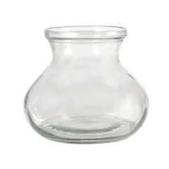 6" Clear Rustic Glass Vase by Ashland&reg;