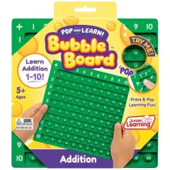 Junior Learning&reg; Addition Bubble Board