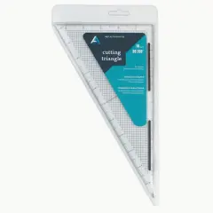 Art Alternatives 60&deg; Acrylic Cutting Edge Triangle, 10" 