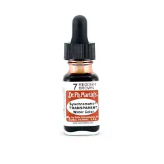 Dr. Ph. Martin's&reg; Synchromatic Transparent Watercolor, 0.5oz. 7 Reddish Brown
