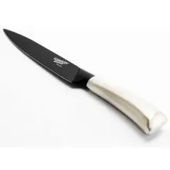 Gibson Home&reg; Opus 8'' Black Stainless Steel Nonstick Carving Knife