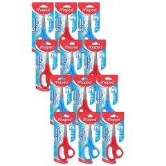 Maped&reg; Essential 5" Pointed Tip Kid Scissors, 12ct.