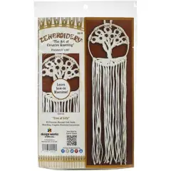 Design Works&trade; Zenbroidery&trade; Tree of Life Macram&eacute; Wall Hanging Kit