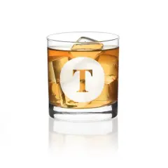 Hortense B. Hewitt Co. Engraved Drinking Glass T