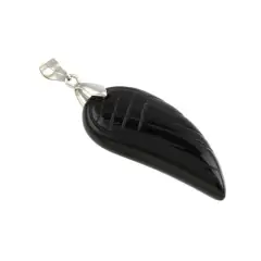 Black Jasper Wing Pendant by Bead Landing&trade;