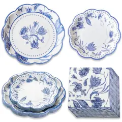 Kate Aspen&reg; Blue Willow Party Tableware Set