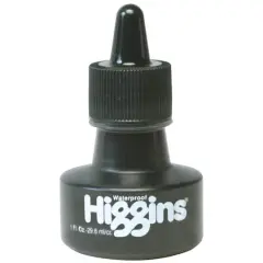 Higgins&reg; Non-Waterproof Black Ink, 1oz.