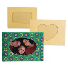 S&S&reg; Worldwide Paper Mache Photo Frame Set