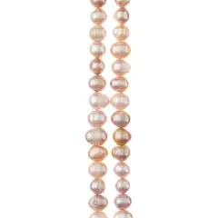 Lavender Pearl Potato Beads, 8mm by Bead Landing&trade;