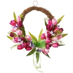 20" Tulip Twig Wreath