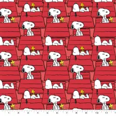 Peanuts Snoopy's Home Fabric