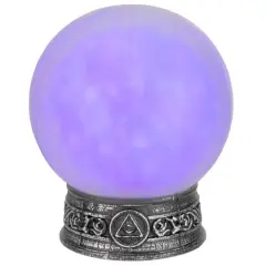 8" LED Lighted Mystical Crystal Ball with Sound