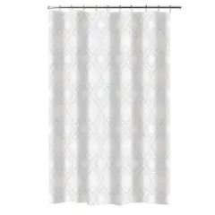 Bath Bliss Moroccan Design Shower Curtain
