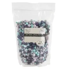 Purple Pearl Plastic Mix Craft Beads by Bead Landing&trade;
