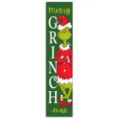 47" The Grinch Merry Grinchmas Porch Leaner