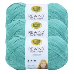 3 Pack Lion Brand&reg; Rewind&trade; Tape Yarn Capri Breeze