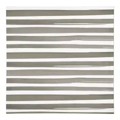 Watercolor Stripe Cotton Twill Napkin Brown