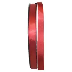 JAM Paper 5/8" x 100yd. Double Face Satin Ribbon Copper